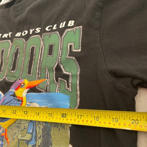 Billionaire Boys Club Mens Outdoors SS Knit Tee Embroidered Bird Size MEDIUM - Picture 10 of 14